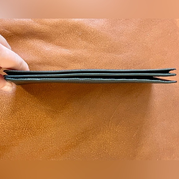 100% Authentic, Vintage, LOEWE, Nappa Leather, Long Bifold Wallet, Preloved 😻🖤 - Picture 13 of 16